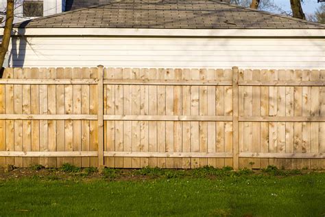 wood fence panel installation diy